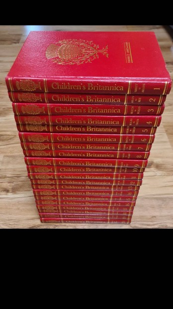 Children's Britannica teljes knyv sorozat 1-20