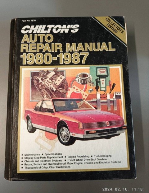 Chilton's auto repair manual 1980-1987