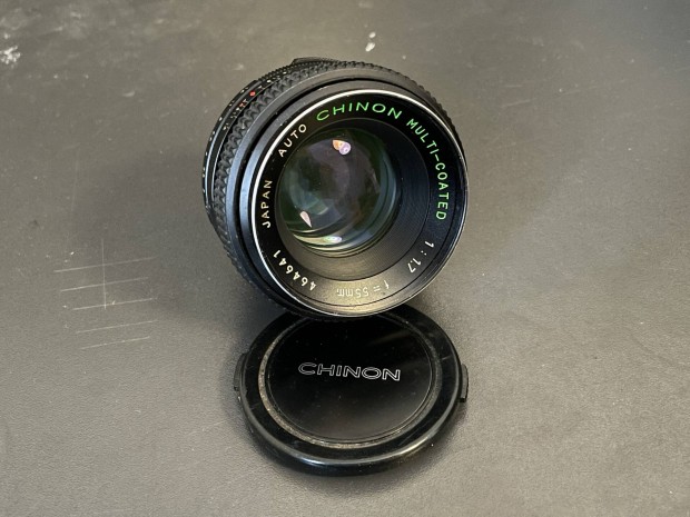 Chinon multi-coated 55mm f 1.7 objektv