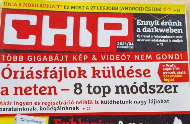 Chip magazinok, teljes vfolyamok, lapszmok egysgra:50Ft/lapszm