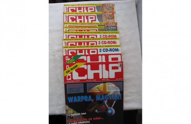 Chip szmtgp magazin , 9 db