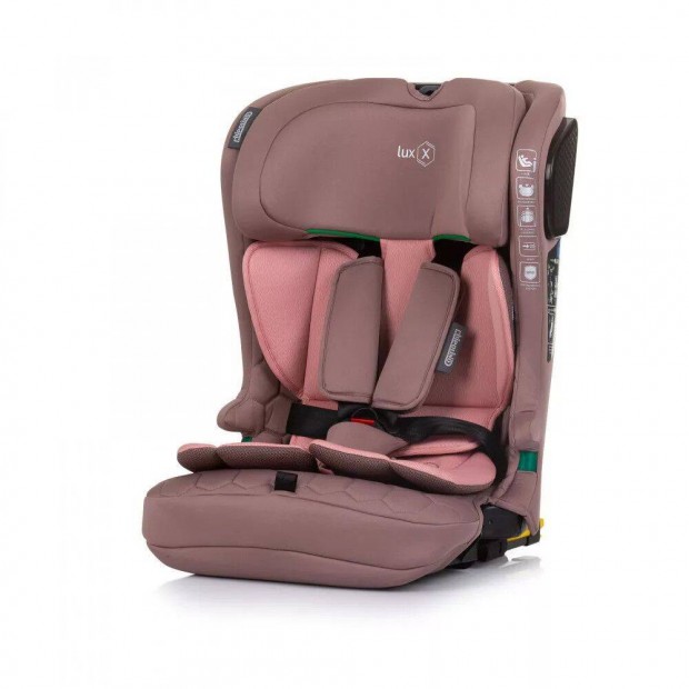 Chipolino Lux X Autsls Isofix 76-150CM - Flamingo, hg