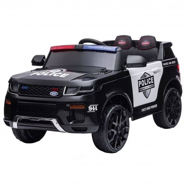 Chipolino SUV Police Elektromos Aut - Black