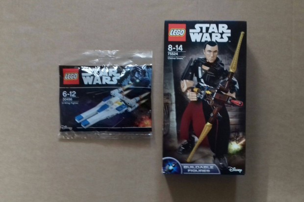 Chirrut Imwe: bontatlan Star Wars LEGO 75524 + 30496 U-szrny Fox.az