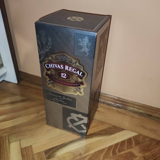 Chivas regal whisky dszdoboz veg nlkl 