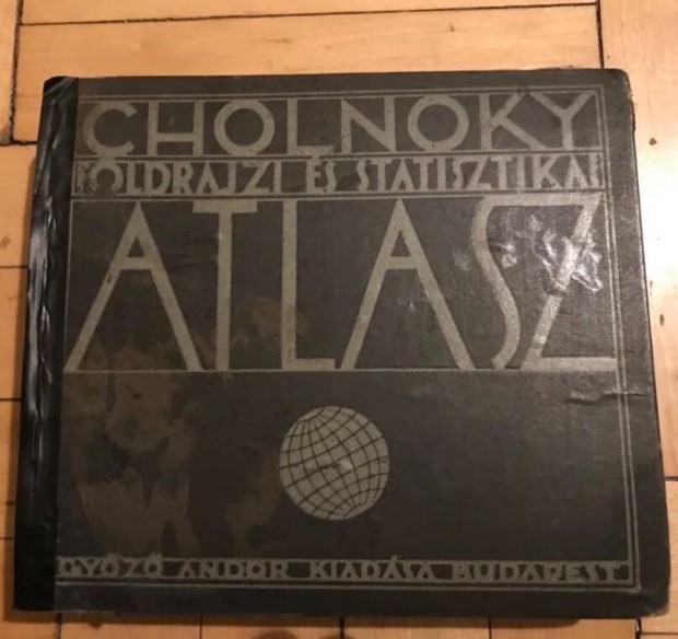 Cholnoky Fldrajzi s statisztikai atlasz 1927