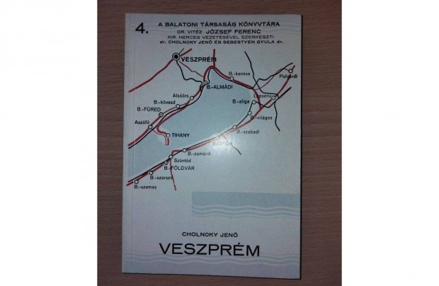 Cholnoky Jen: Veszprm - reprint