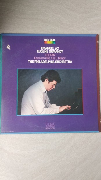 Chopin Concerto in E minor RCA LP (M)