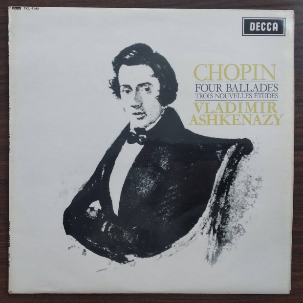 Chopin - Four Ballades - Ashkenazy Decca LP