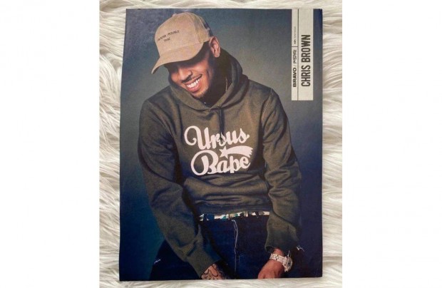 Chris Brown poszter 21x28 cm