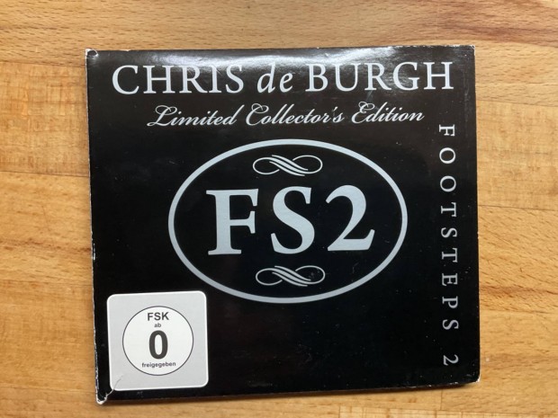 Chris De Burgh- Footsteps 2, CD lemez , dupla album kifogstalan