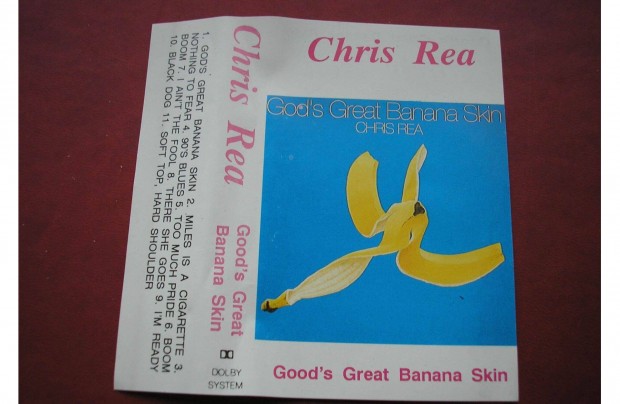 Chris Rea - Good 's Great Banana Skin , gyári műsoros kazetta