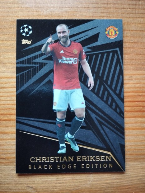 Christian Eriksen (Manchester United) Black Edge BL Extra 2023 krtya