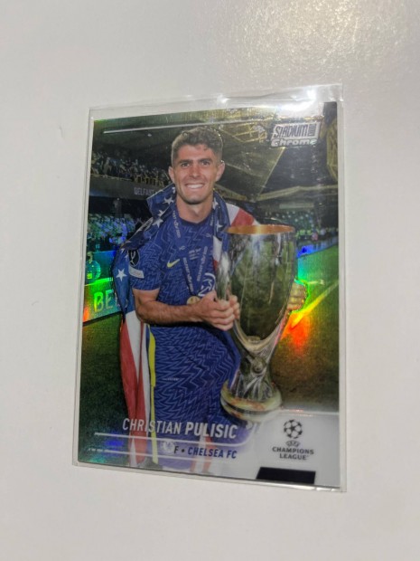 Christian Pulisic Refractor Chrome focis