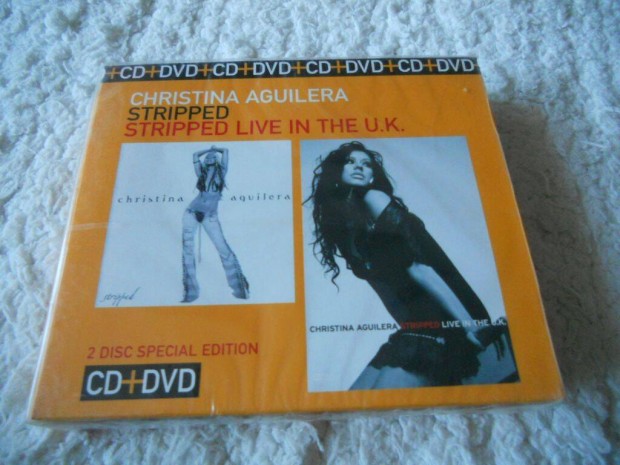 Christina Aguilera : Stripped / Live CD+DVD ( j, Flis)