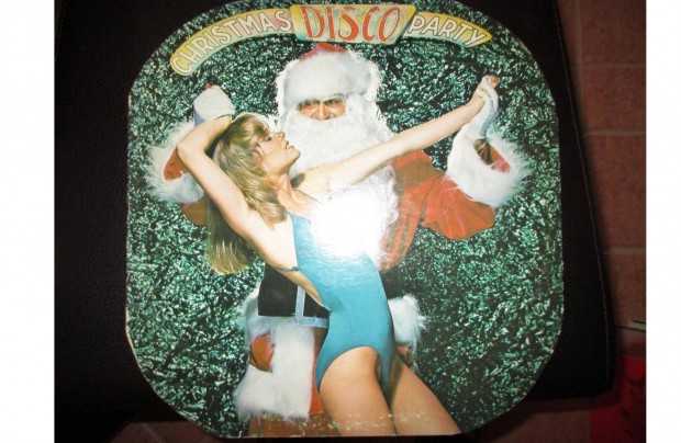 Christmas disco party bakelit hanglemez elad