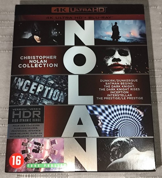 Christopher Nolan 4k-s Blu-ray gyjtemny