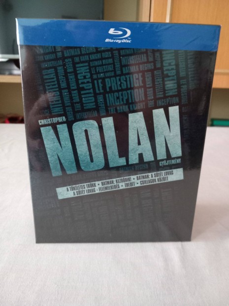 Christopher Nolan Gyjtemny Blu-ray