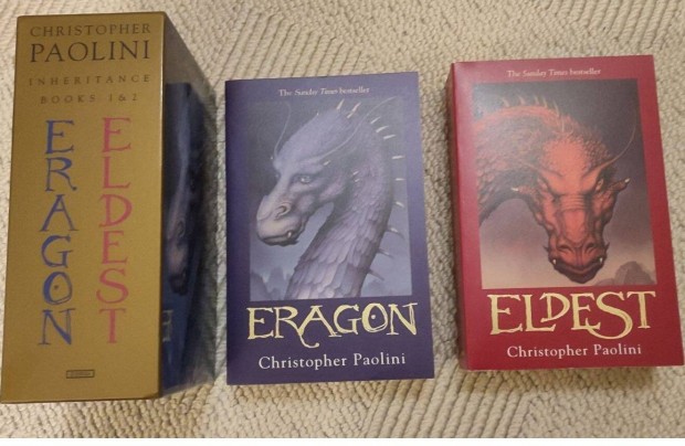 Christopher Paolini: Inheritance 1&2 Eragon&Eldest dszdobozos knyvek