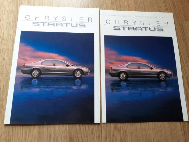 Chrysler Stratus prospektus + technikai adatok - 1995, magyar nyelv