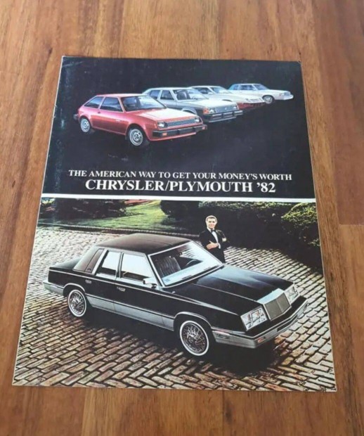 Chrysler / Plymouth USA Prospektus 1982 Lebaron TC3 Horizon STB