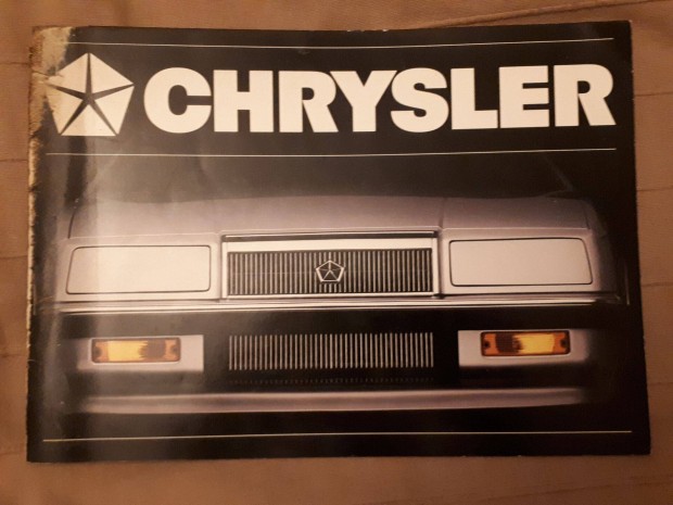 Chrysler katalgus 1986-os, nmet nyelv