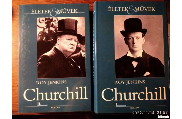 Churchill I-II. Roy Jenkins Eurpa Knyvkiad