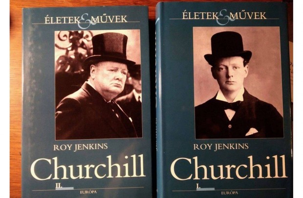 Churchill I-II. Roy Jenkins Eurpa Knyvkiad jszer