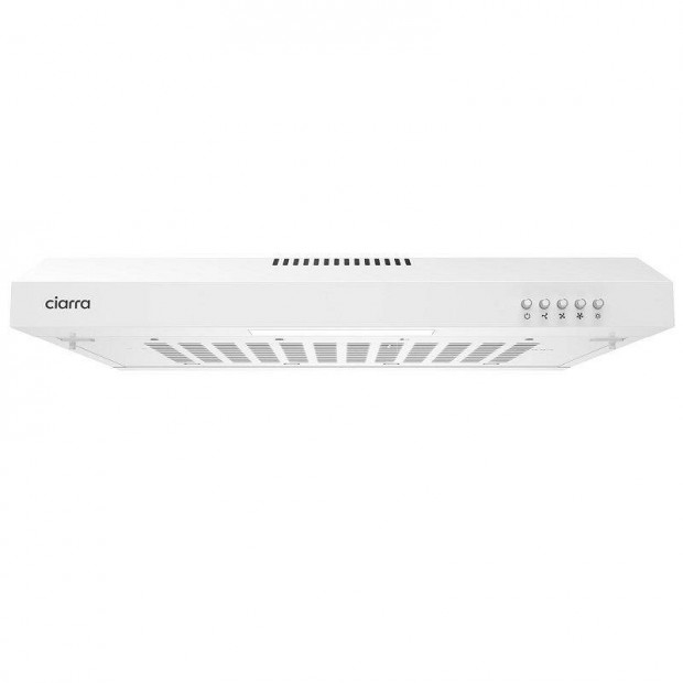 Ciarra páraelszívó, led világítással, 60cm, 29,5W, 185 m/h - fehér