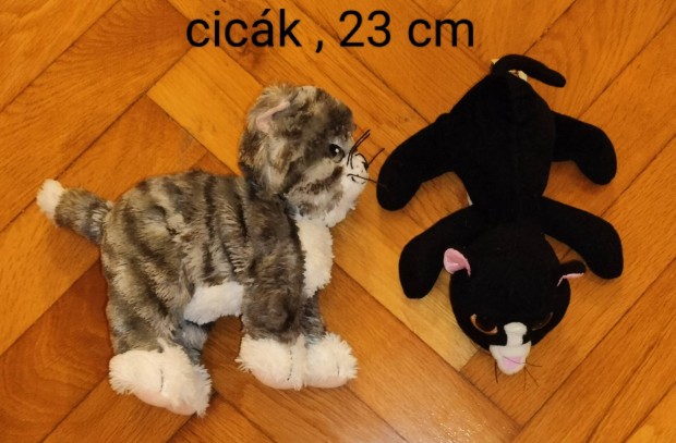 Cica plss , 23 cm , egyik fekv 999 Ft / db