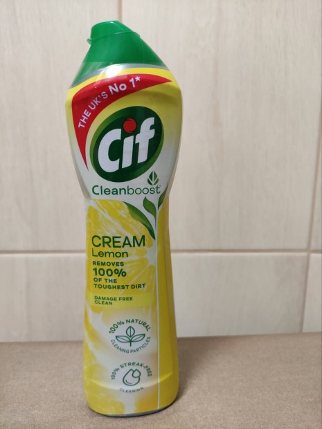 Cif Cream Lemon súrolókrém 500 ml