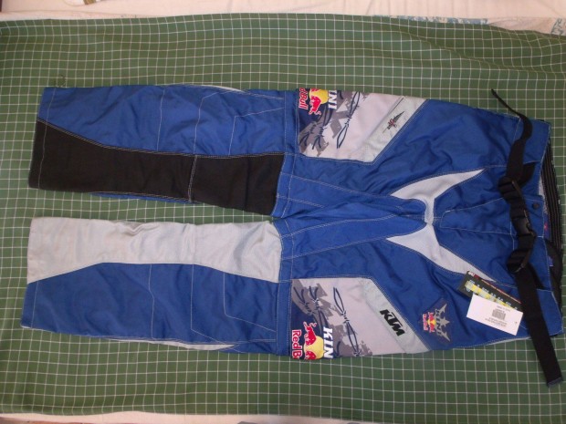 Cmks 3XL/40 KTM Kini Red Bull cross MTB dirt nadrg, derk 100cm