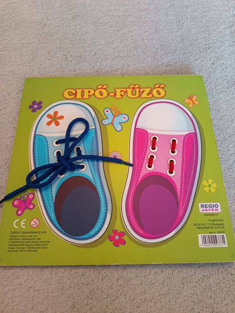 Cipő-fűző fajáték