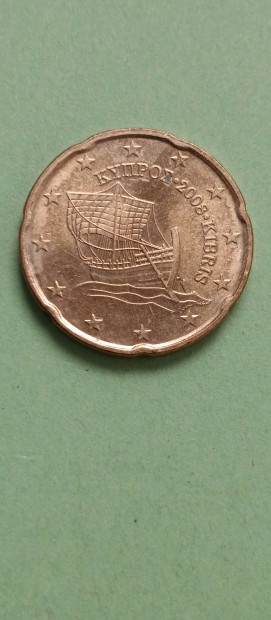 Ciprus eur 20 cent 2008