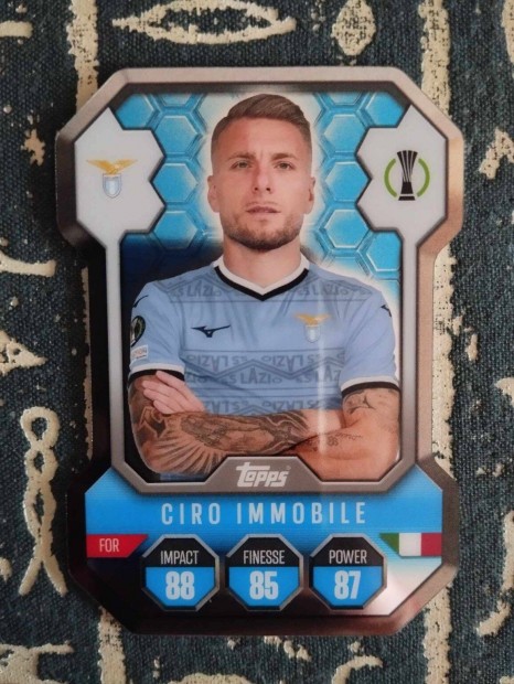 Ciro Immobile (Lazio) Shield Pajzs Bajnokok Ligja 2024/25 krtya