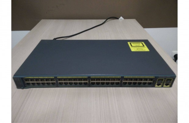 Cisco Catalyst C2960-48TC-L 48 portos Fast Ethernet switch