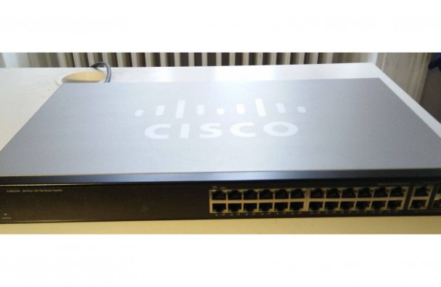 Cisco SLM224G 24 port 10/100 + 2 port 10/100/1000 Gigabit Smart Switch