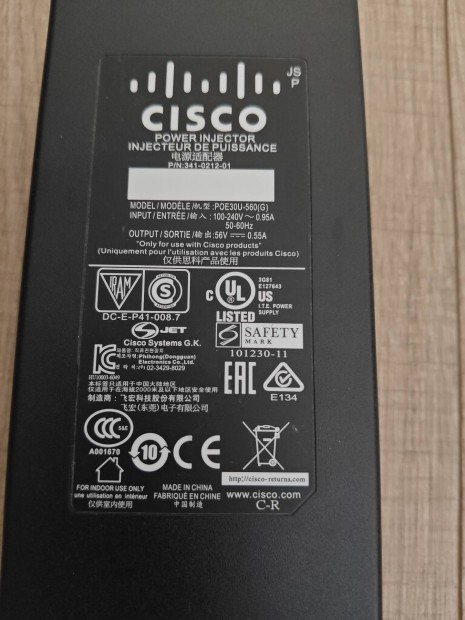 Cisco power injector
