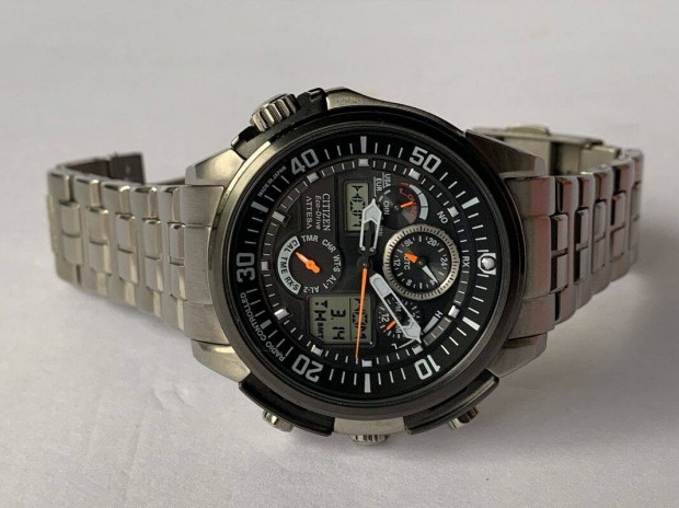 Citizen Attesa ATV53-2931titanium sapphire Eco-drive Radio controlled