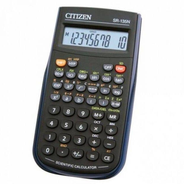 Citizen SR-135N tudomnyos szmolgp algebra trigo 128 func