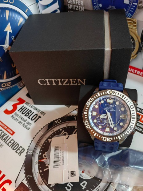 Citizen Satellite Wave GPS Super Titnium Eco Drive Promaster Marine