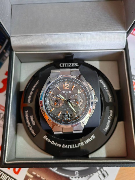 Citizen Satellite Wave Promaster Eco Drive CC1090-52E frfi karra