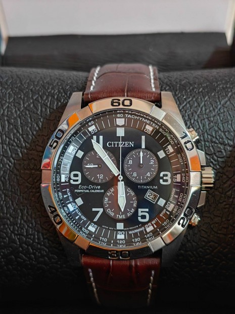 Citizen Super Titnium Eco Drive Vadonatj BL5551-06L frfi karra