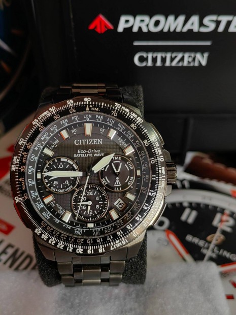 Citizen Super Titnium Satellite Wave GPS Promaster Eco Drive