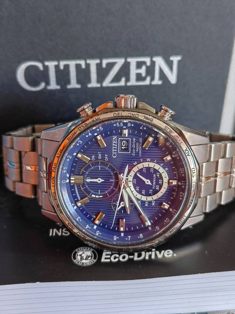 Citizen Titnium Promaster Sky Radio Controlled ECO Drive AT8218-81L