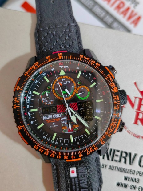 Citizen Wena 3- Nerv Edition 1000 frfi karra j