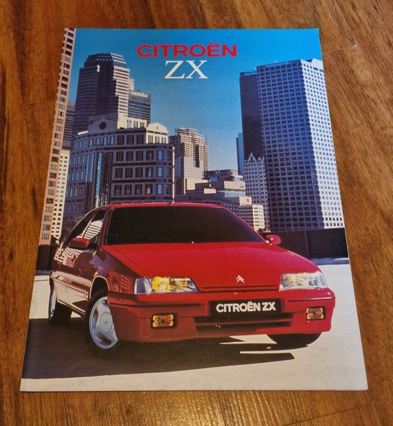 CitroN Zx Prospektus 1991 Magyar Nyelv