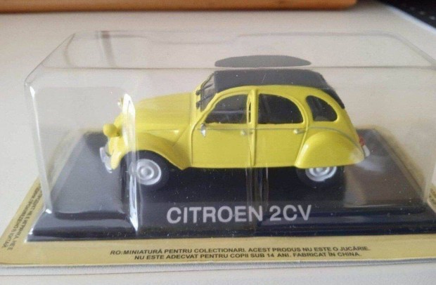 Citroen 2CV kisauto modell 1/43 Elad