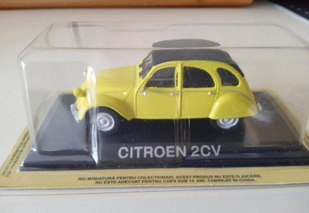 Citroen 2CV kisauto modell 1/43 Elad