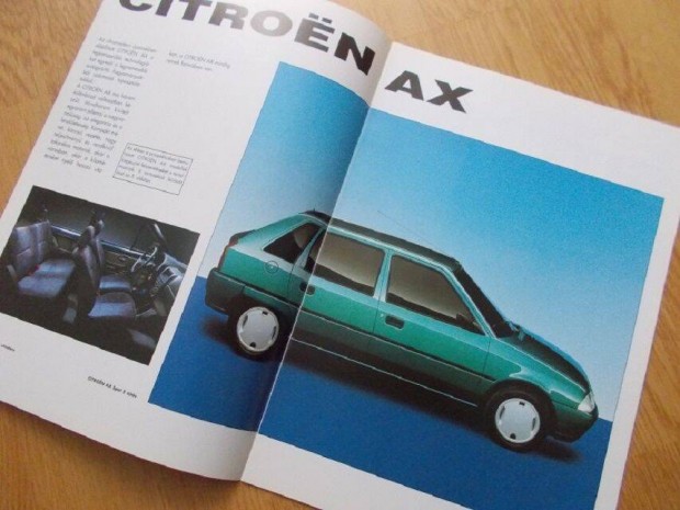 Citroen AX 1995 prospektus katalgus